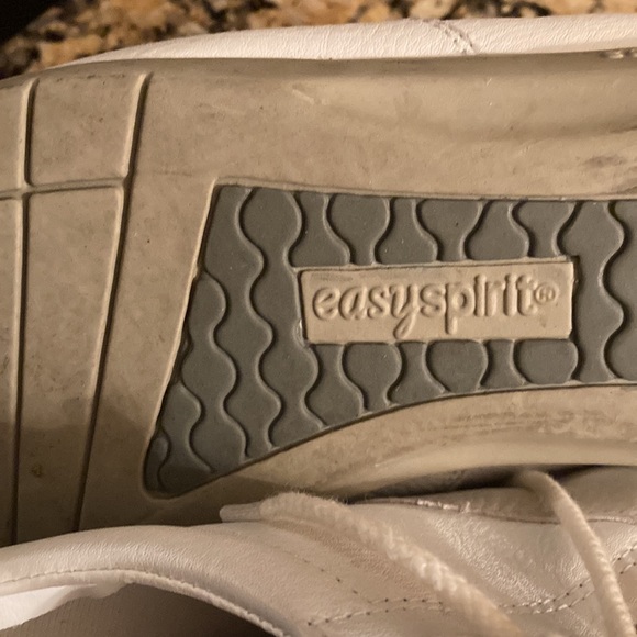 Easy Spirit Anti-gravity white shoes tie strings side logo excellent condition - Picture 7 of 9